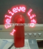 Promotional Led Flashing Fan for Christmas Gift