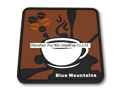 Promotional PVC Coaster,Sqaure Coaster for Business