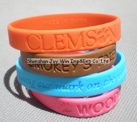 Silicone Wristbands,Advertising Wristbands,Debossed Wristband