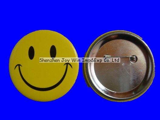 Promotional Tin Button, Badge Button, Lapel Pin