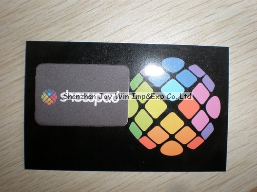 Promotional Sticky Mobile Screen Cleaner Gel Sticker