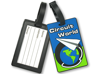 Promotional Soft PVC Luggage Tag,Promotional Travel Tag