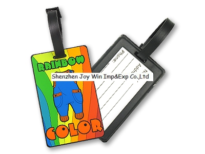 Promotional Soft PVC Luggage Tag,Tag for Promotion