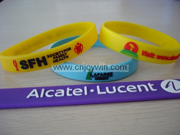 Silicone Wrist Band,Debossed Imprint Wristband for Promotion