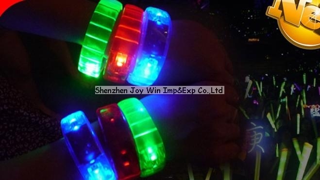 LED Flashing Bracelet for Event, LED Bracelet for Party Supplier