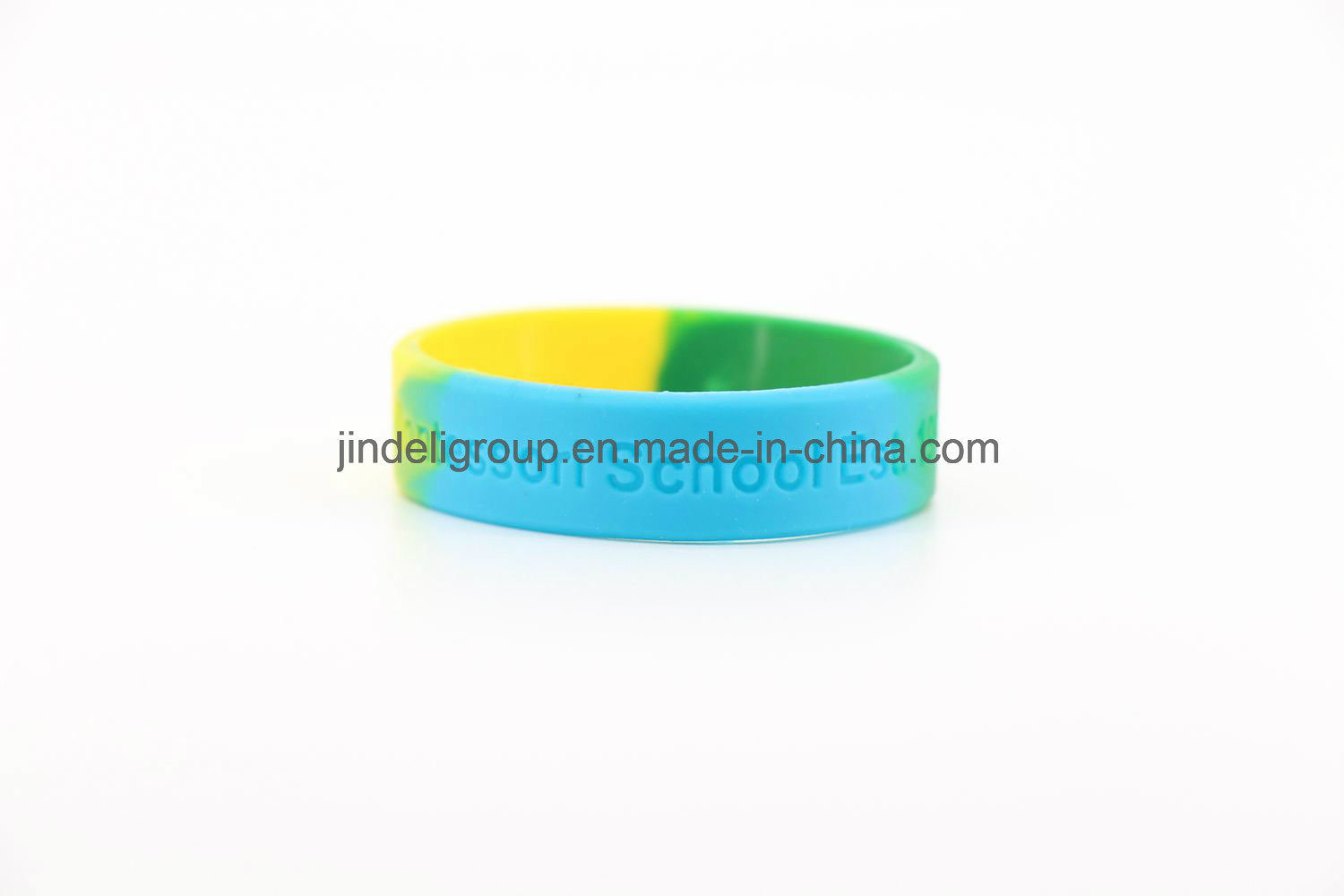 Fashion Segment Silicone Wristband Customzied Silicone Bracelet for Promotional Gift