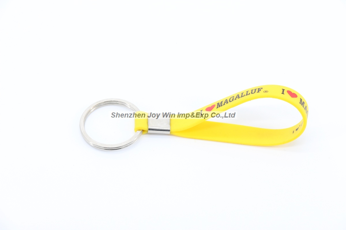 Promotional Silicone Key Tag, Imprinted Key Tags for Advertising