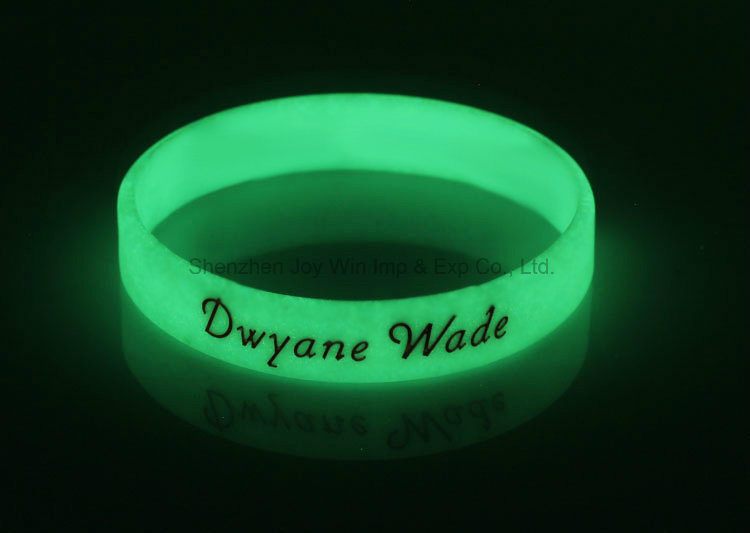 Promotional Silicone Wristbad, Glowing Bracelets, UV Bracelet