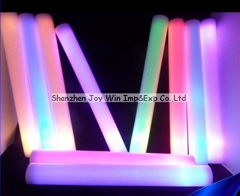 Promotional Color Changing LED Glow Foam Light Stick Flash Stick