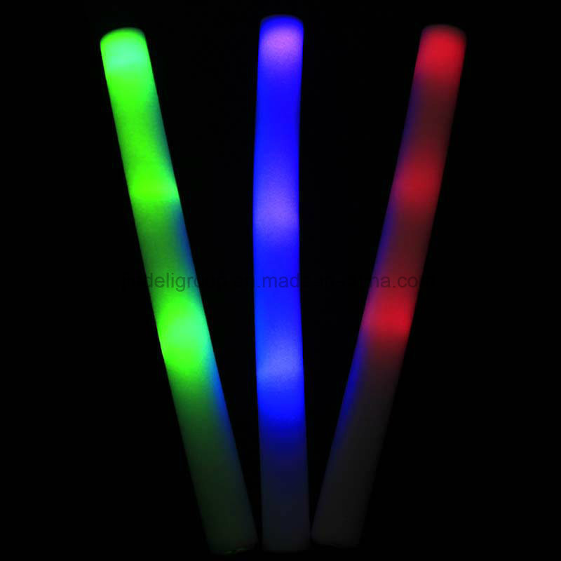 Promotional LED 3 Model Flashing Color Changing Foam Stick