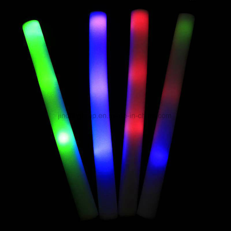 17′′light up Foam Stick 3 Models Colorful Flashing LED Stick for Concerts, Parties