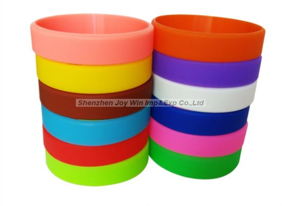 Promotional Blank Pure Silicone Bracelet for Gift