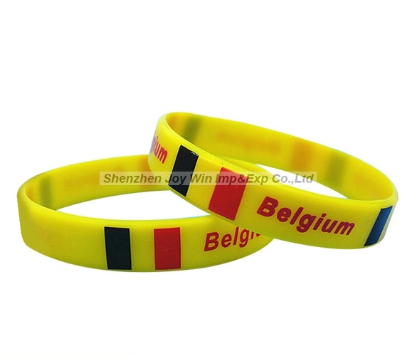 Imprinted Silicone Wristband for Promotion