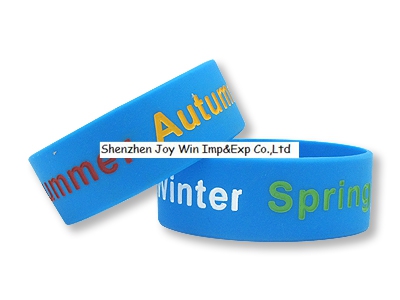 Once Inch Silicone Wristband for Business