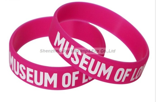Advertising Logo Imprinted Promotional Silicone Wristbands