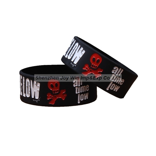 Customized Design Wide Wristband for Promotion