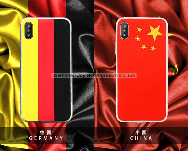 Promotional National Flag Mobile Phone Case for iPhone X