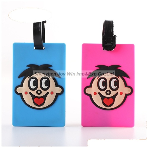 Promotional 3D PVC Luggage Tag for Travel