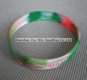 Swirl Silicone Bracelet for Promotions