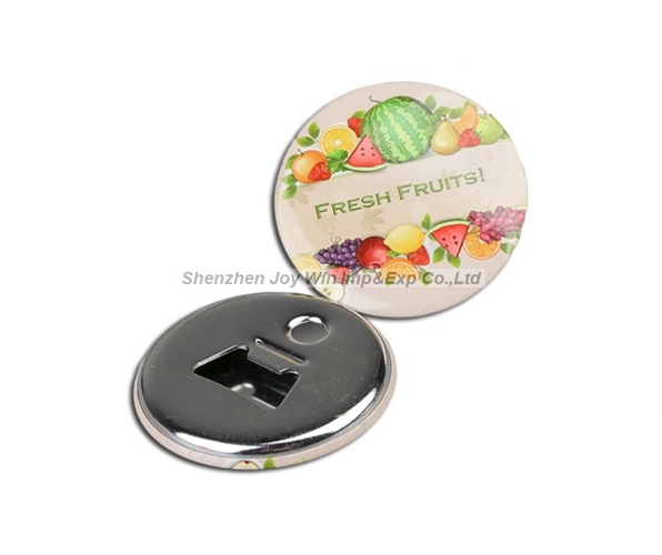 Promotional Tin Bottle Opener for Fruit Store Promotion