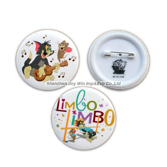 Promotional Customized Logo Lapel Pin Tin Button for Party