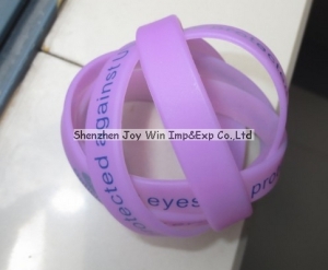 Promotional Silicone Wristband,UV Bracelet,Sensitive Bracelet