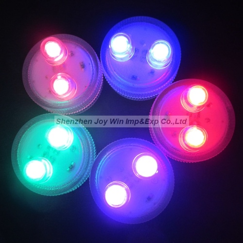 Promotional Two Head Waterproof LED Glowing Candle Light