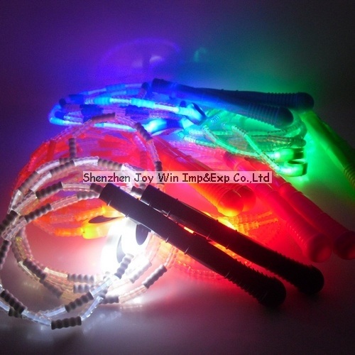 Promotional LED Flashing Skpping Rope, Multi LED Colors