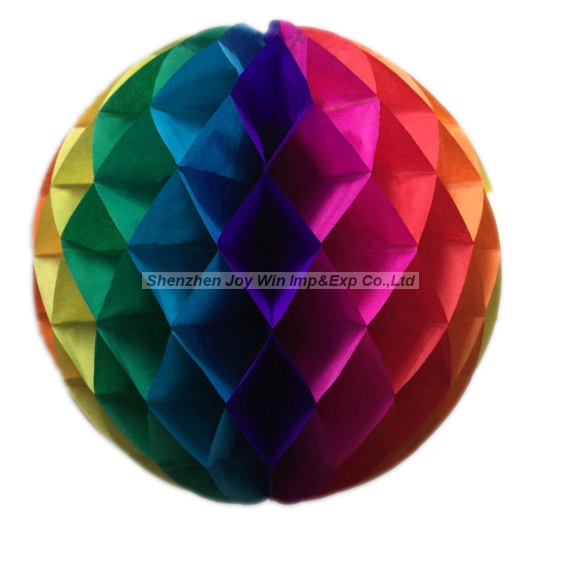 Promotional Colorful Honeycomb Ball Creative Paper Garlands