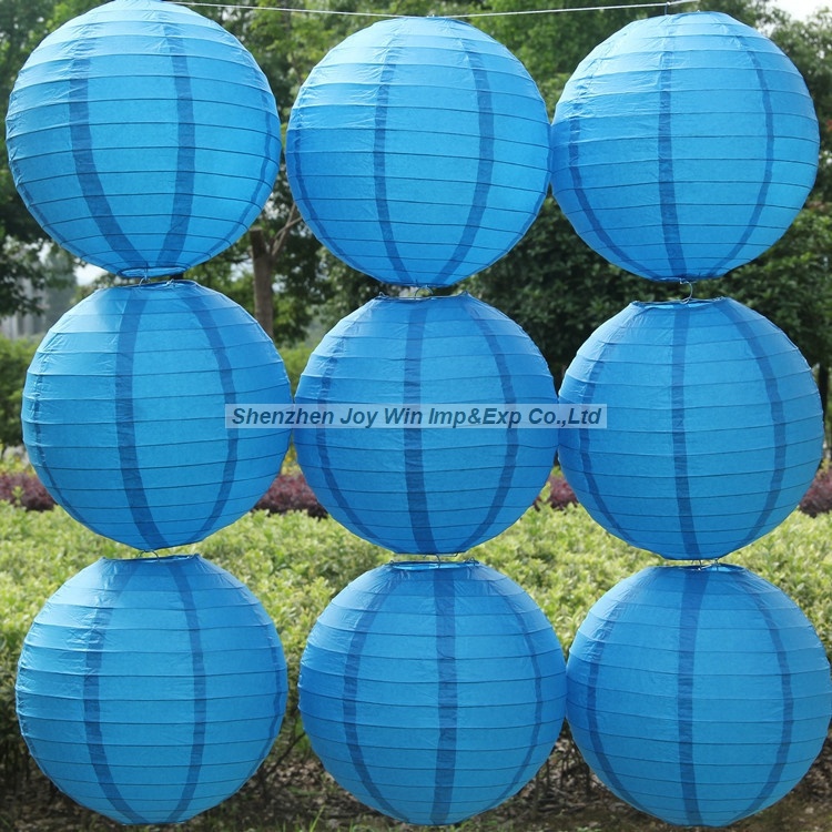 Round Paper Lanterns for Party Wedding Decorations