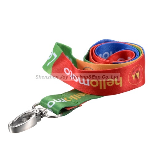Promotional Heat Transfer Polyester Lanyard for Exhibition